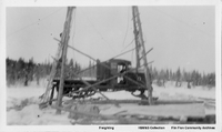 Freighting To Island Falls