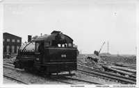Saddle Tank Engine 101 Postcard