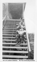 On the Staff House Steps