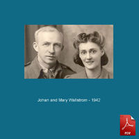 Johan and Mary Wallstrom - 1942
