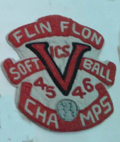 "Vics" Softball Crest 1946