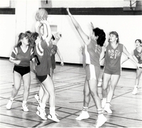 Women's basketball game