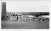 Early Open Pit Blast