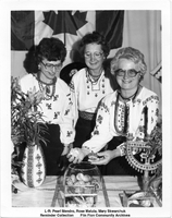  L-R Pearl Mendro, Rose Maluta, Mary Skwarchuk