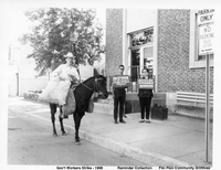Postal Service on Strike 1968