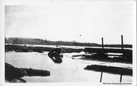 Draining Flin Flon Lake 1928