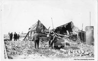 Open Pit Blast destroyed old main office