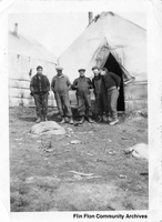 Workers in tent camp likely C 1927