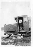 Linn Tractor No. 12 on the ice