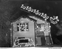 Christmas Lights in Flin Flon