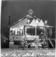 Christmas Lights in Flin Flon