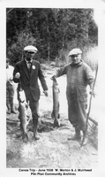 Canoe Trip June 1928 W Morton & J Muirhead