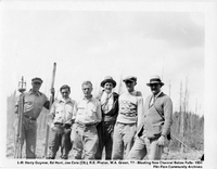  Harry Guymer, Ed Hunt, Joe Cole(CIL), RE Phelan, WA Green, 