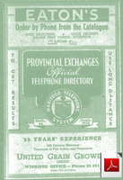  Flin Flon Phone Book 1938