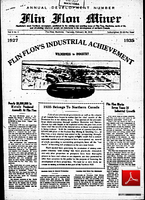 1935 Flin Flon Miner Development Issue
