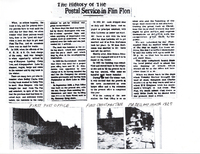 Postal Service History