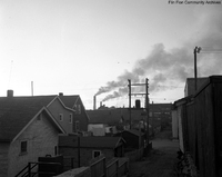 Back alley scene