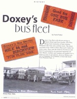 Howard Doxey's Bus Fleet