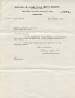  Henning Maloney Letter 1936 