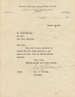  Henning Maloney Letter 1947