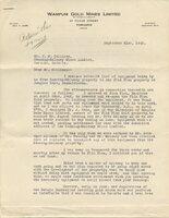 Wampum Letter page 1