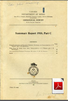  Summary Report 1933 - Part C