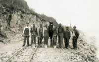 Construction on the Flin Flon Line