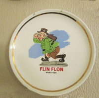 Flintabatty Flonatin Souvenir Plate