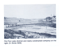 Flin Flon Lake Drained