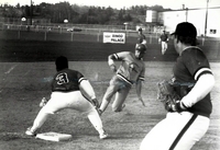Baseball game at Creighton Sportex