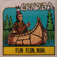Flin Flon Transfer with Canoe