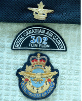 No 302 Aircadet Squadron Flin Flon Badges