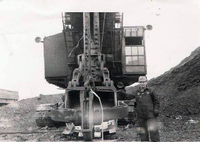 Dan Senka was one of the operators of the 2 Marion Shovels