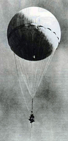 "Fo Go" fire balloon sent to North America from Japan 