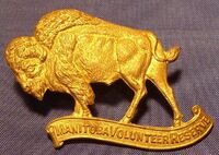 Manitoba Volunteer Reserve Hat Badge