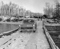 Bridge over the Sturgeon Weir River 