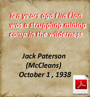 1938 Visit to Flin Flon 