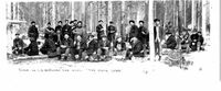 .Morgan's Crew on the trail from Mandy Mine to Sturgeon Landing
