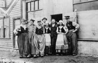 Dutch Float Members Jubulee Parade 1935