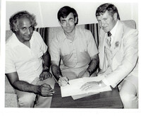 August 1982, signing of Water and SewerAgreement