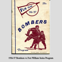 1956-57 Abbot Cup program
