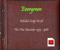 Evergreen Rebekah Lodge No. 56 1973-1980