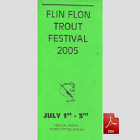 1955 Trout Festival Event Schedule