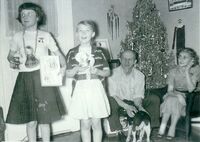 Karen Wallstrom May and Bill Wallstrom with Karen Wallstrom and Gail Riley