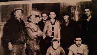 Possibly from the 30's. Paul Marsollier on the far right. Other names on the back of the photo are Lewis, Danard, and Benen.