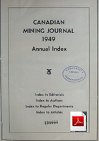 Canadain Mining Journal and Article on Flin Flon