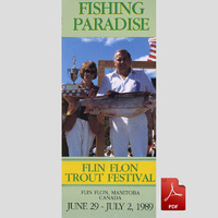 1989 Trout Festival brochure