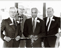 March 14, 1985. Royal Bank Flin Flon Branch Personal Touch Banking Machine 