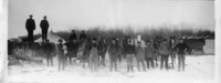 Men , Horses and Sledges