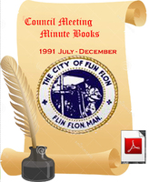 Council Meeting Minutes 1991 July - December